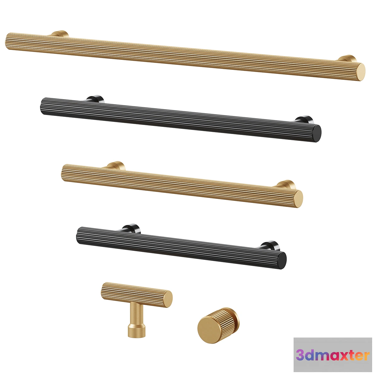 1447572 - Furniture handles KAARI by Meraki 3D Max