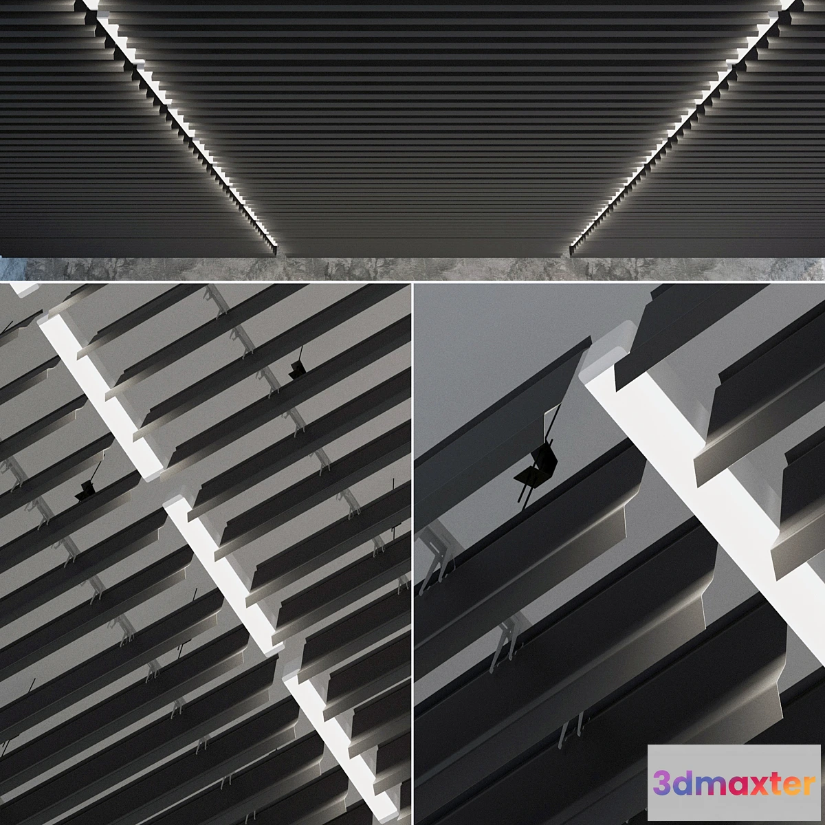 1449542 - False ceiling rack 17 3D Max