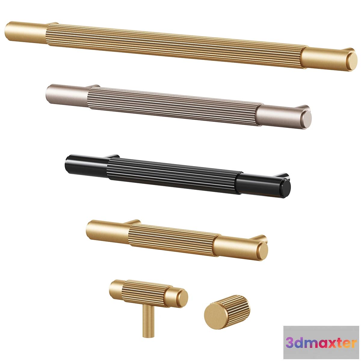 1453832 - Furniture handles GOTHAM by Meraki 3D Max