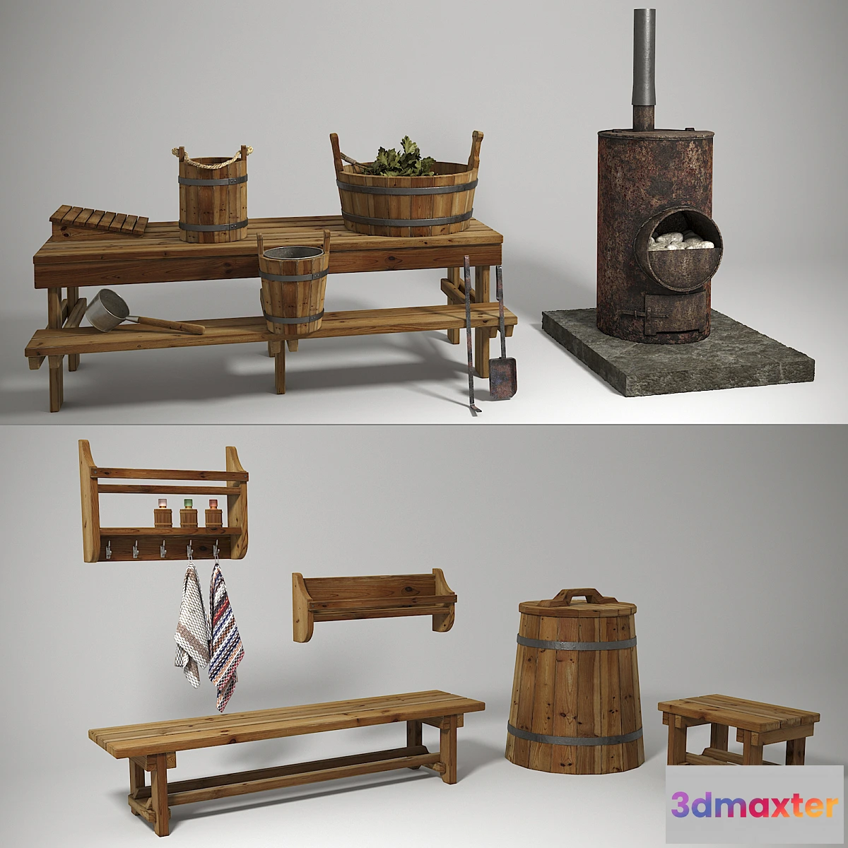 1459118 - Accesories and bath accessories 3D Max