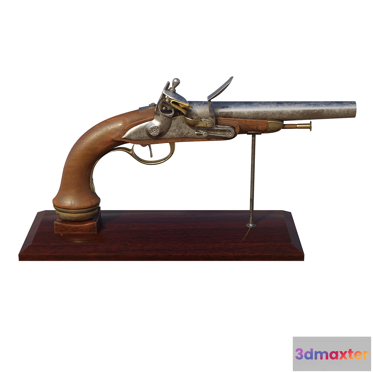 1459780 - silicon pistol 3D Max