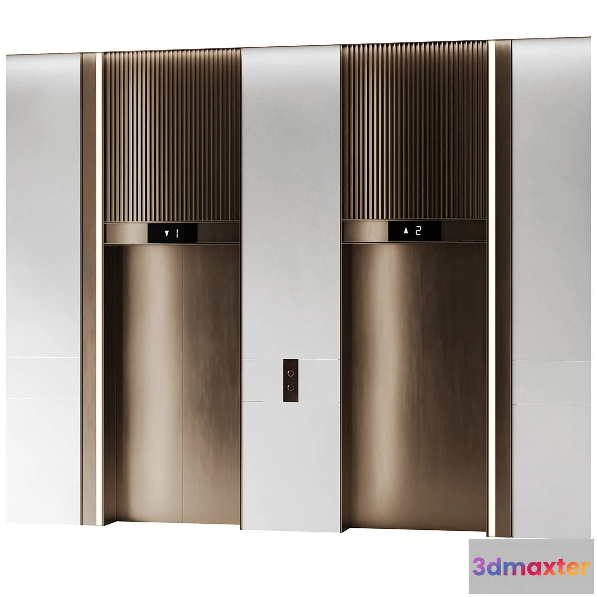 1461450 - Elevator hall 02 3D Max