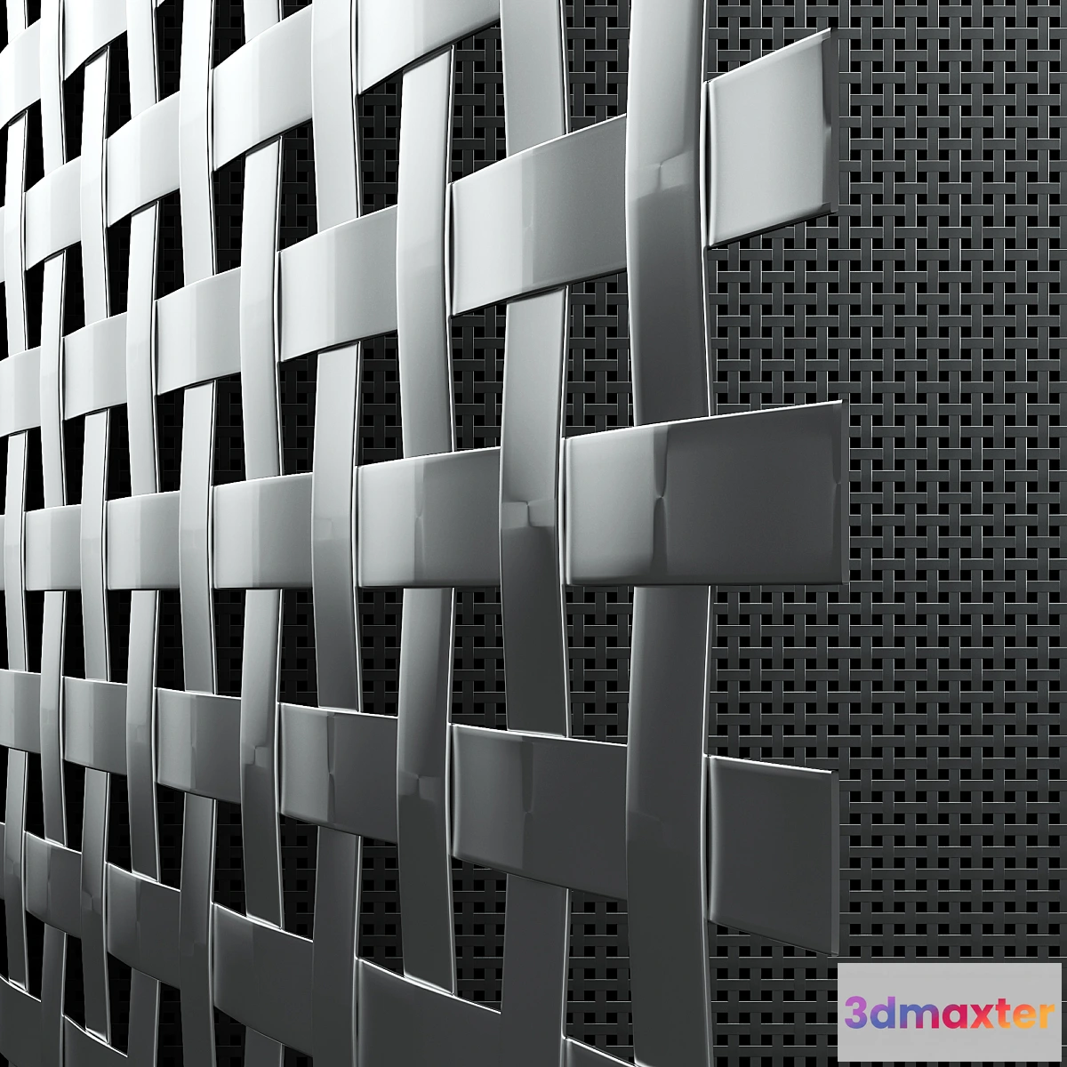 1462080 - Architectural metal mesh 30x30mm 3D Max