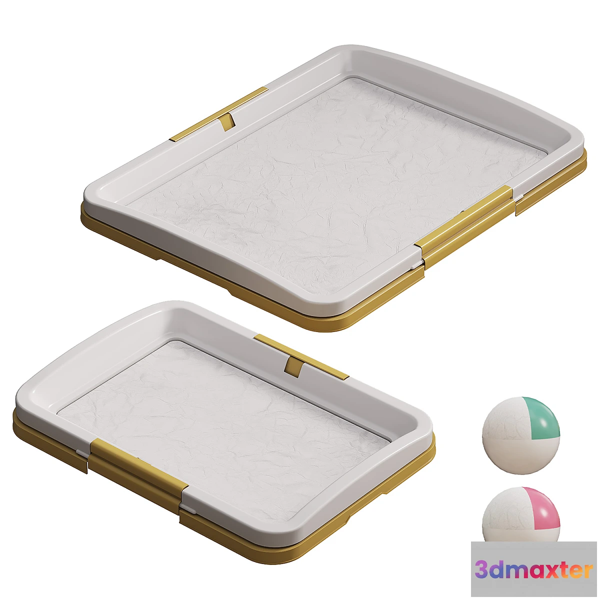 1462434 - Toilet tray for dogs Zoo One 3D Max