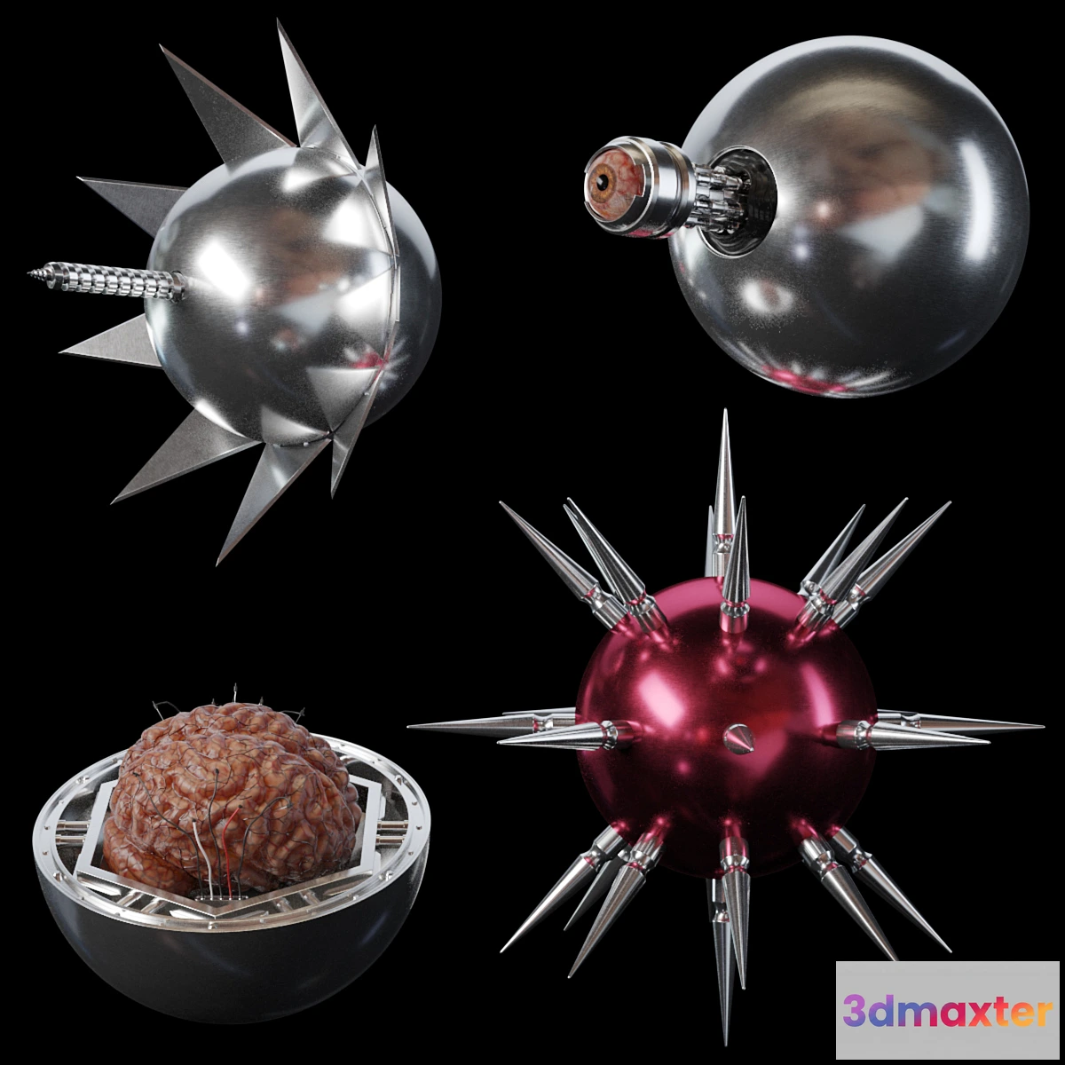 1462558 - Horror on 3dsky (Phantasm part 2) 3D Max