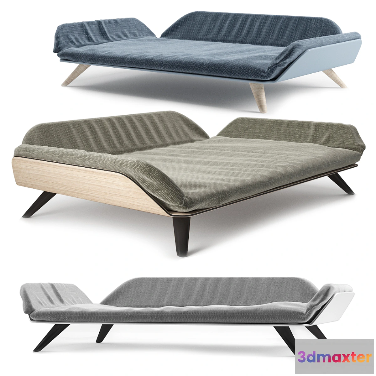 1462718 - Bunk bed for dogs 3D Max