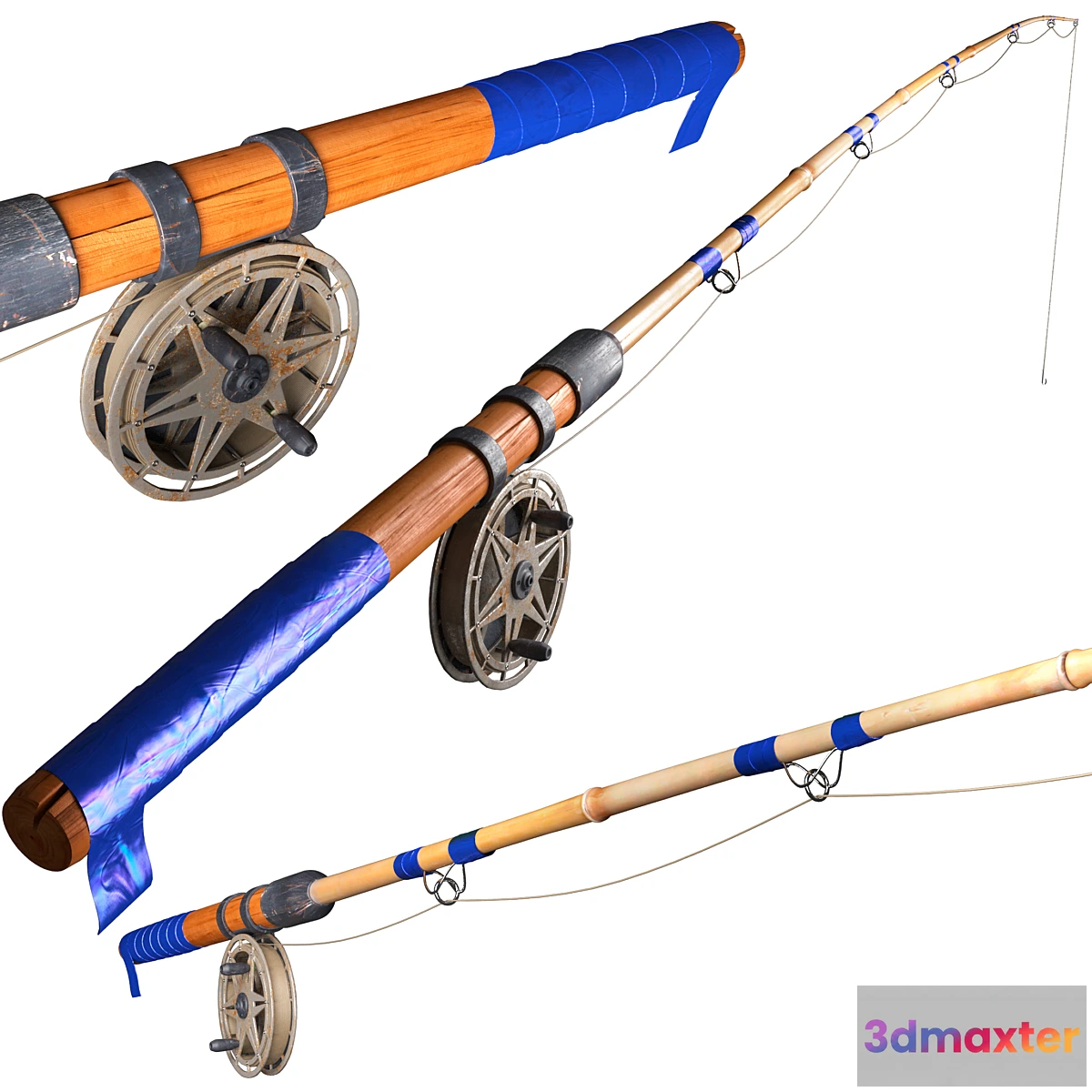 1462904 - fishing rod 3D Max