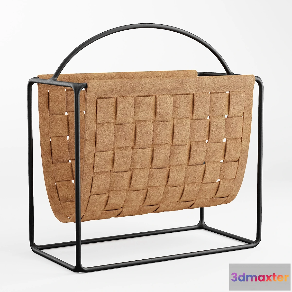 1463042 - Suede Magazine Holder 3D Max