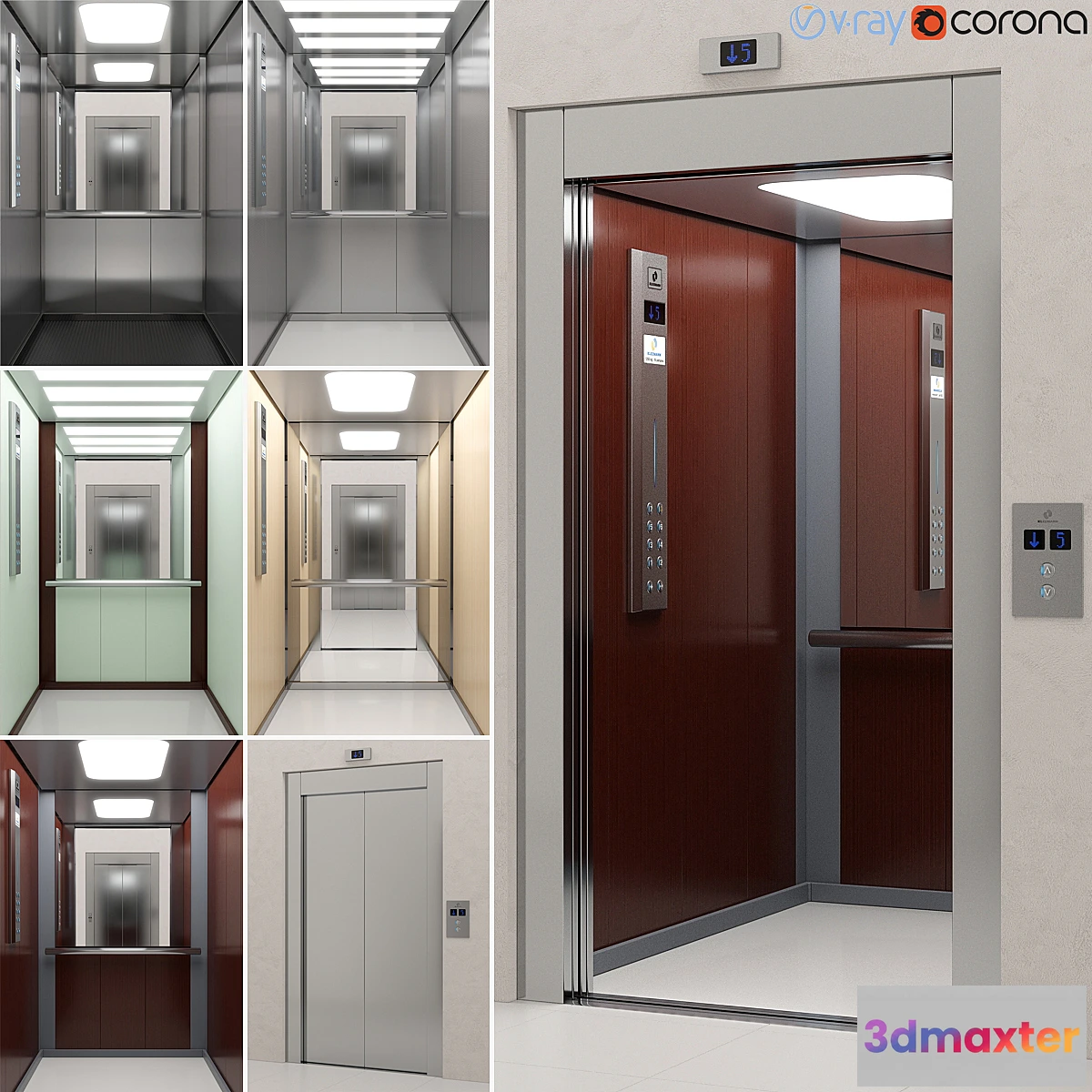 1463428 - Kleemann Modern Life Elevator 3D Max