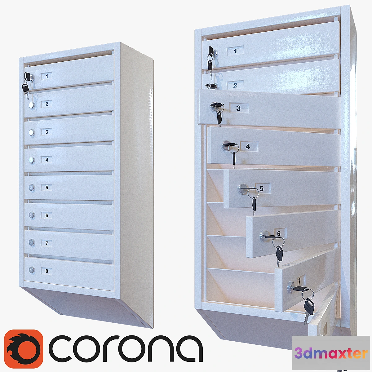 1464574 - Mailbox 3D Max