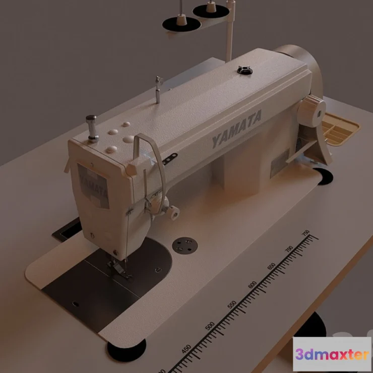 1465502 - sewing machine Yamata 3D Max