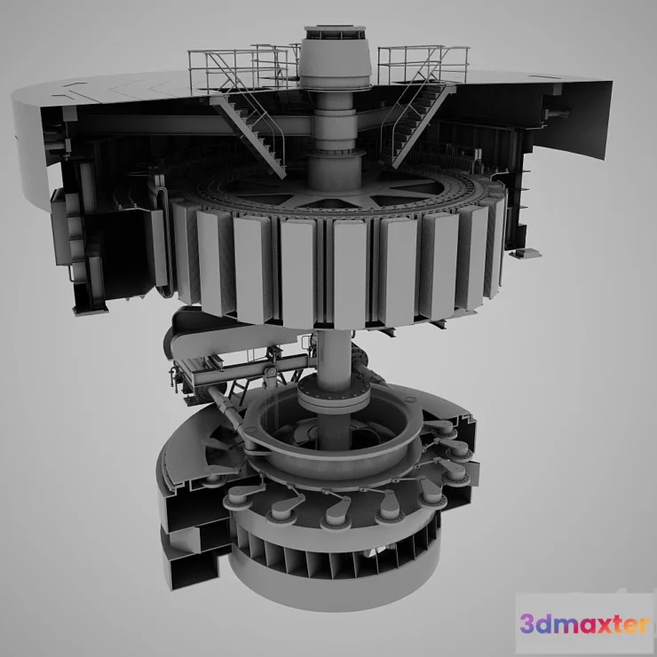 1465944 - turbine 3D Max