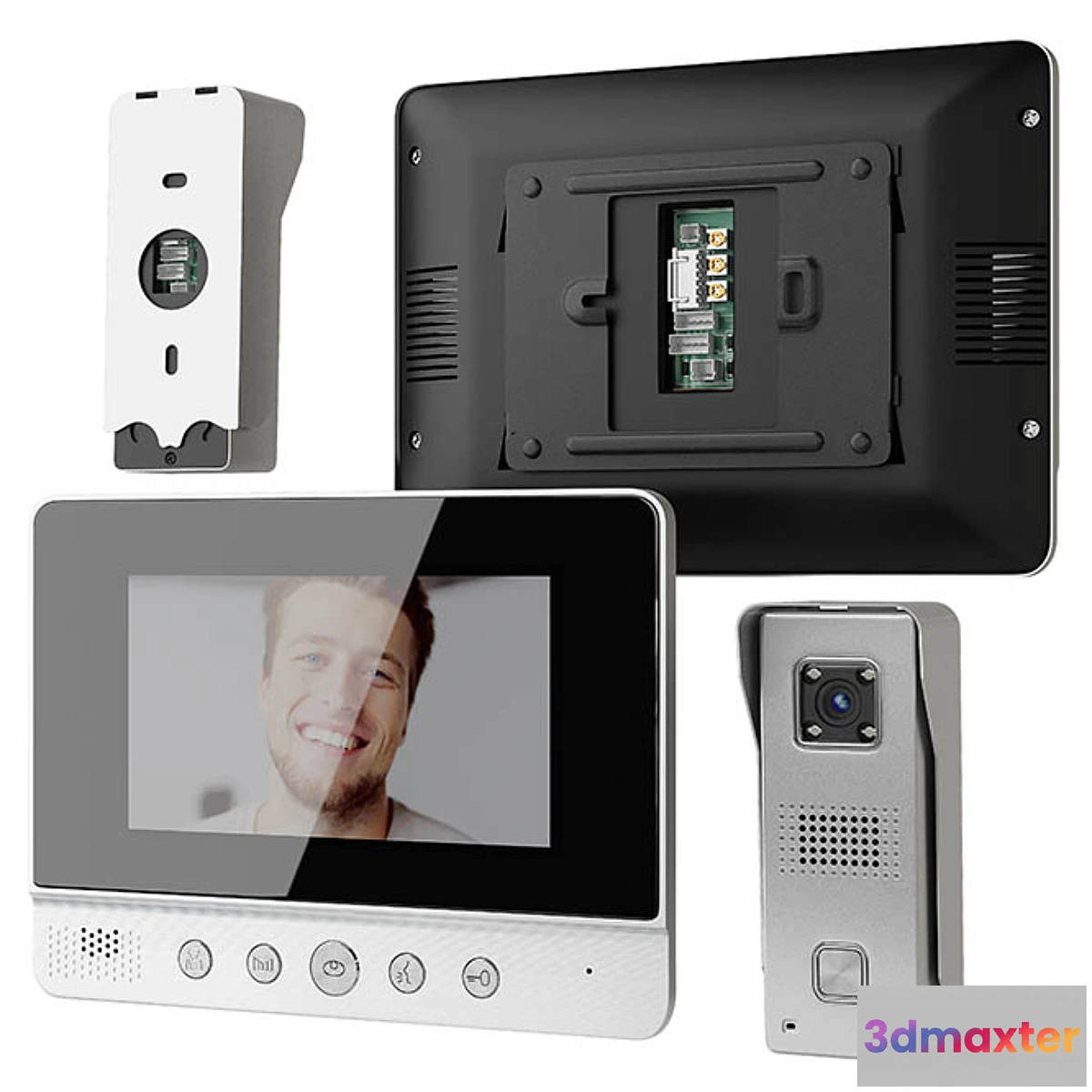 1465960 - Intercom 3D Max