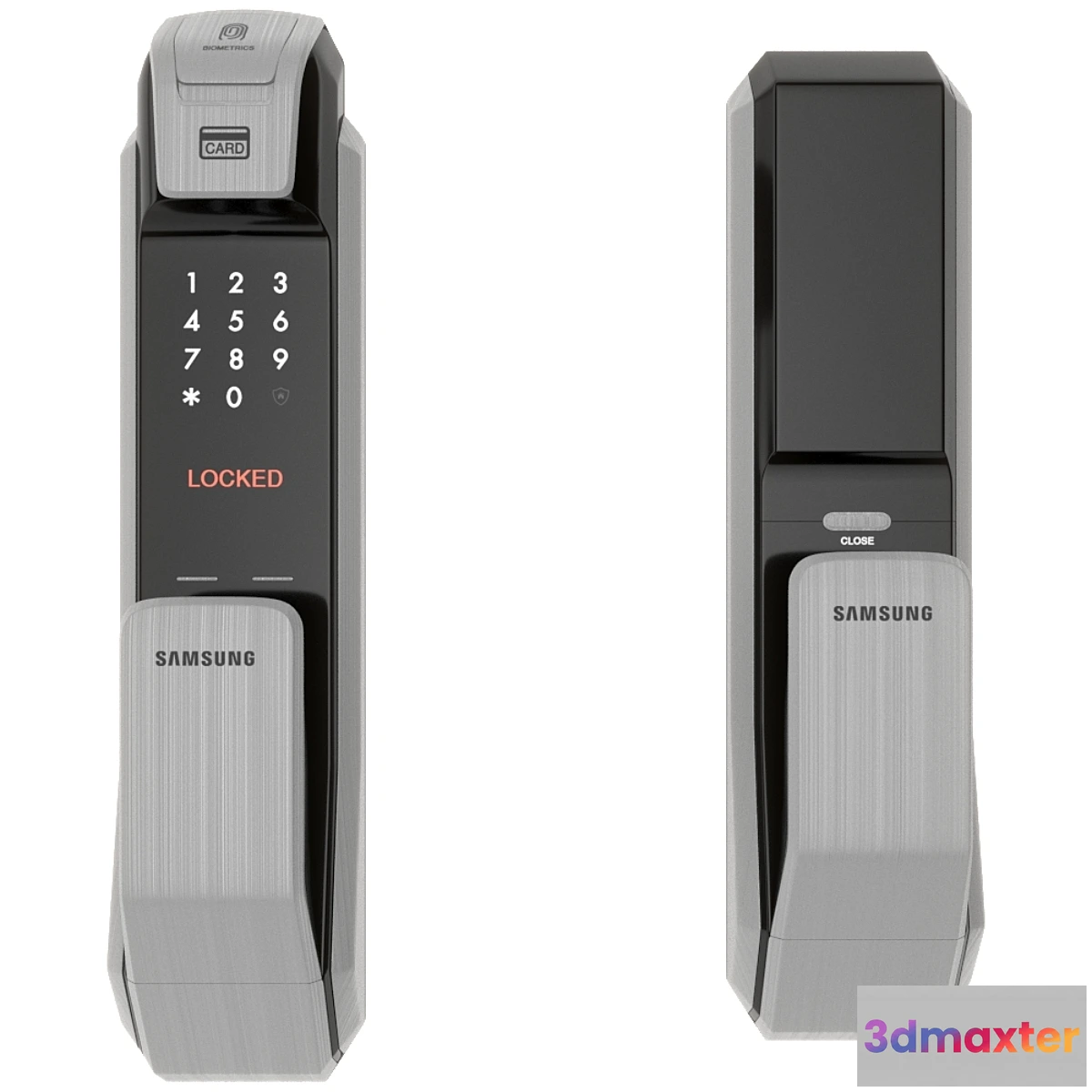 1467978 - Biometric handlers Samsung SHS-P718 (Biometric electrical lock) 3D Max