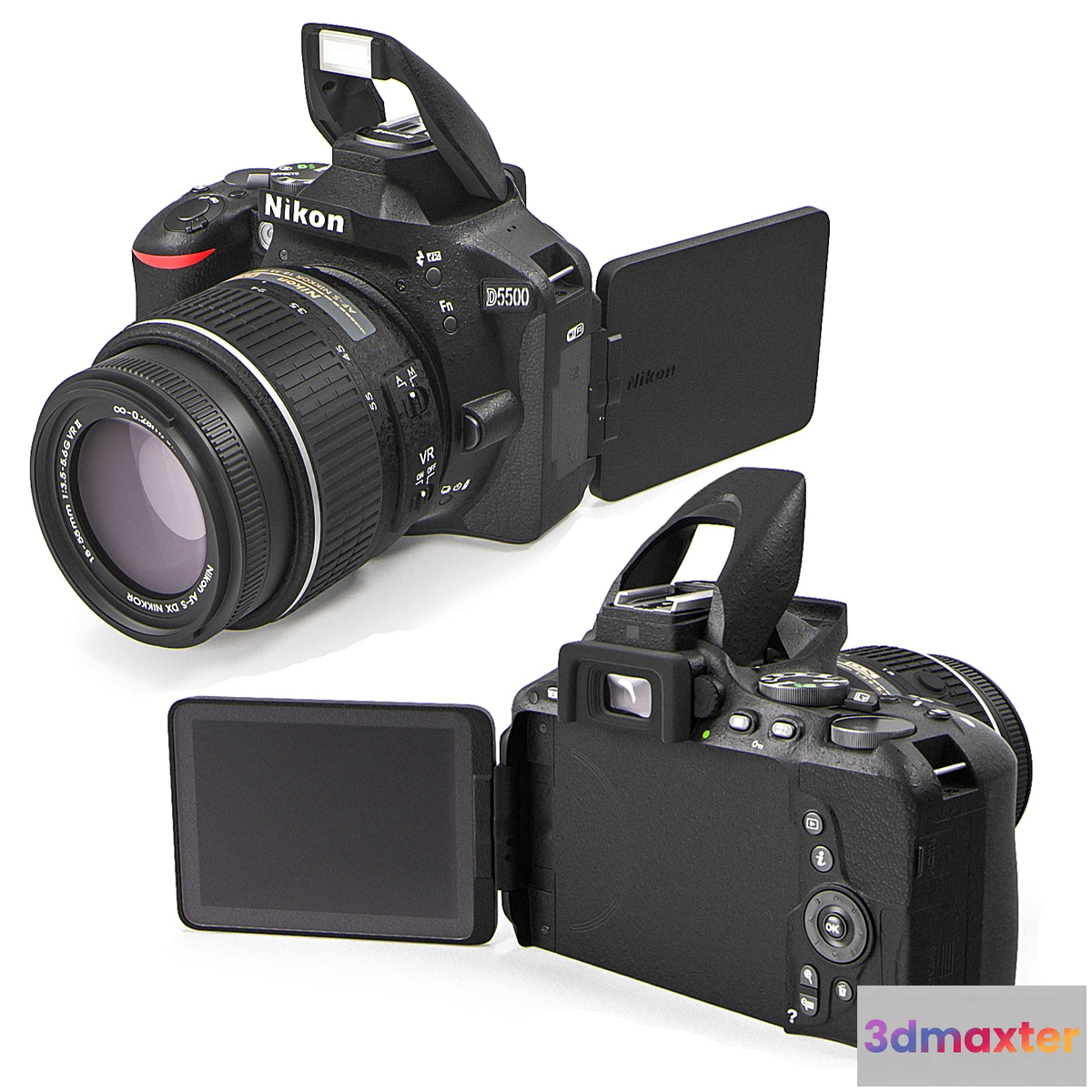 1468080 - Nikon D5500 3D Max