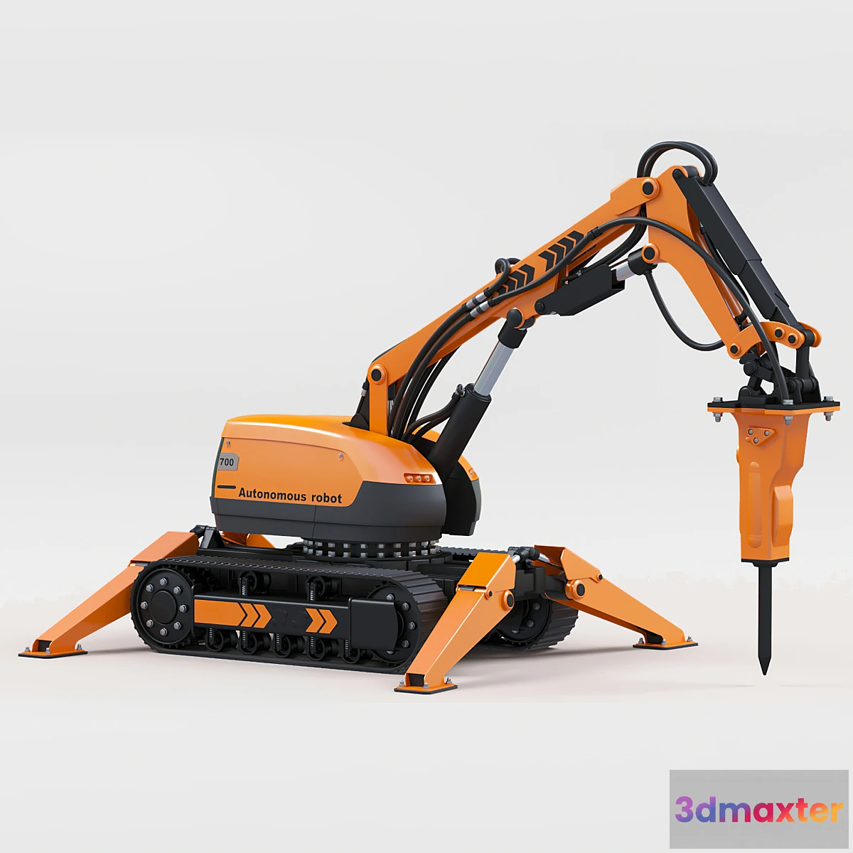 1468558 - Robotic arm 3D Max