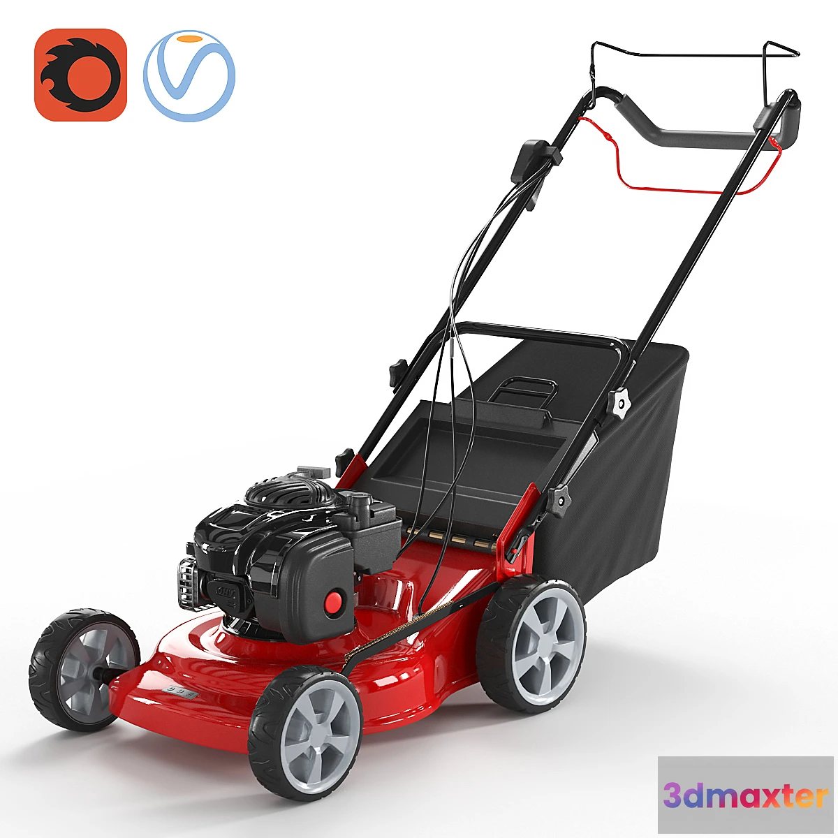 1468872 - Lawn mower DDE WYZ18 3D Max