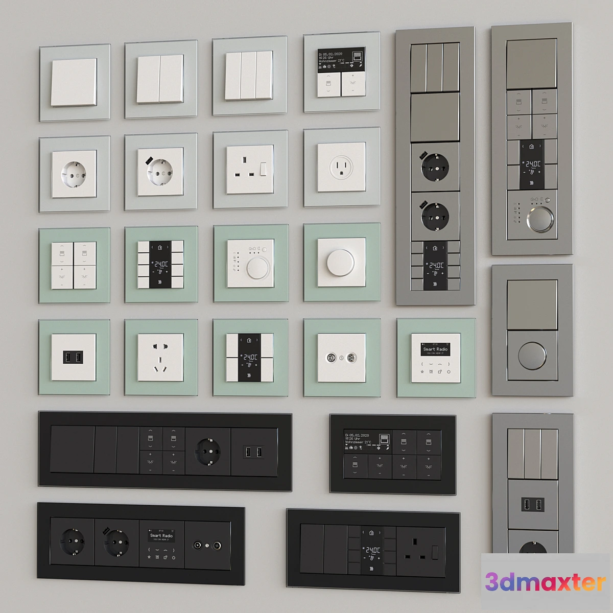 1469268 - Jung LS plus 3D Max