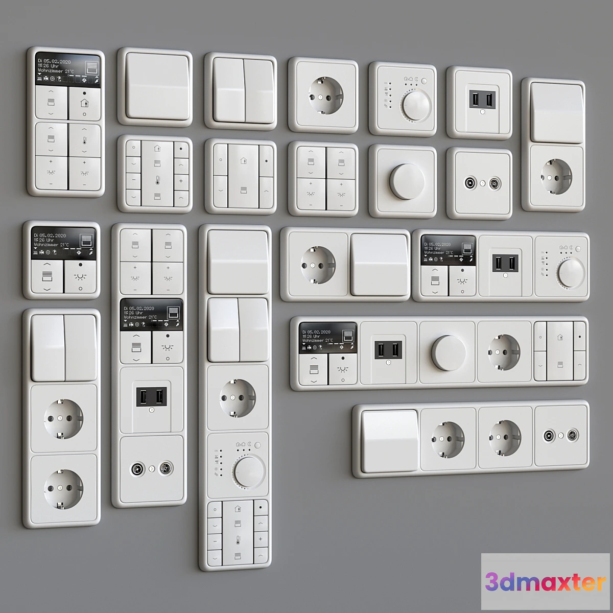 1469344 - Jung CD 500 3D Max