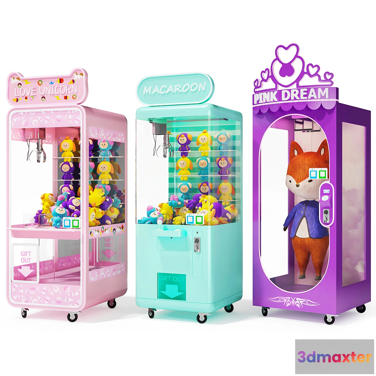 1470882 - claw machine 3D Max