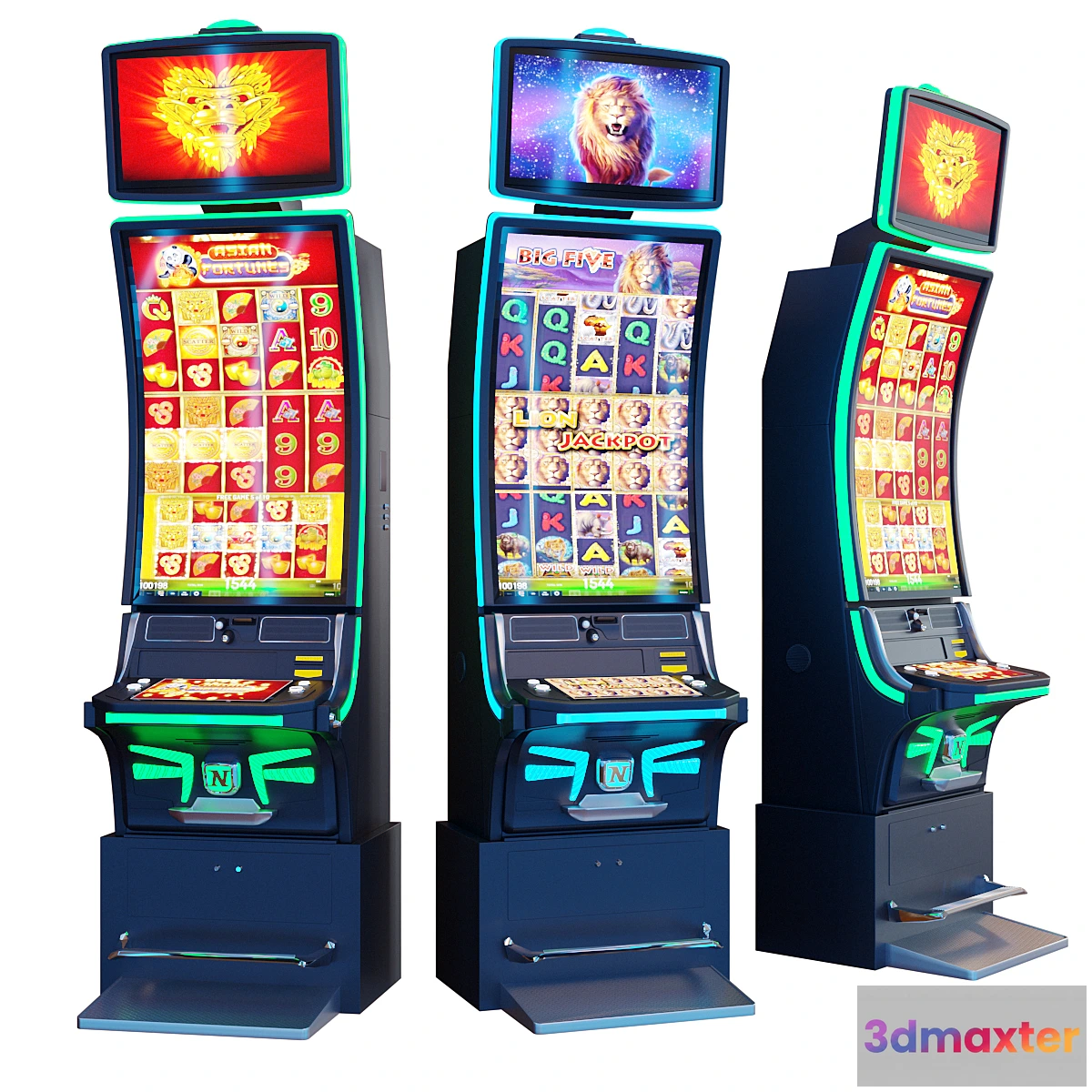 1472748 - Novomatic PANTHERA Curve 1.43 3D Max