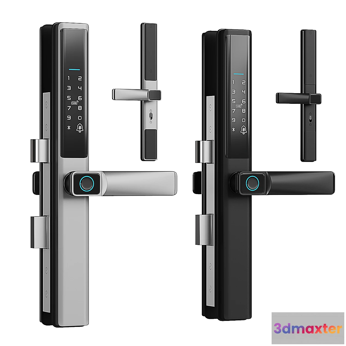 1473734 - Biometric Electronic Door Lock 3D Max