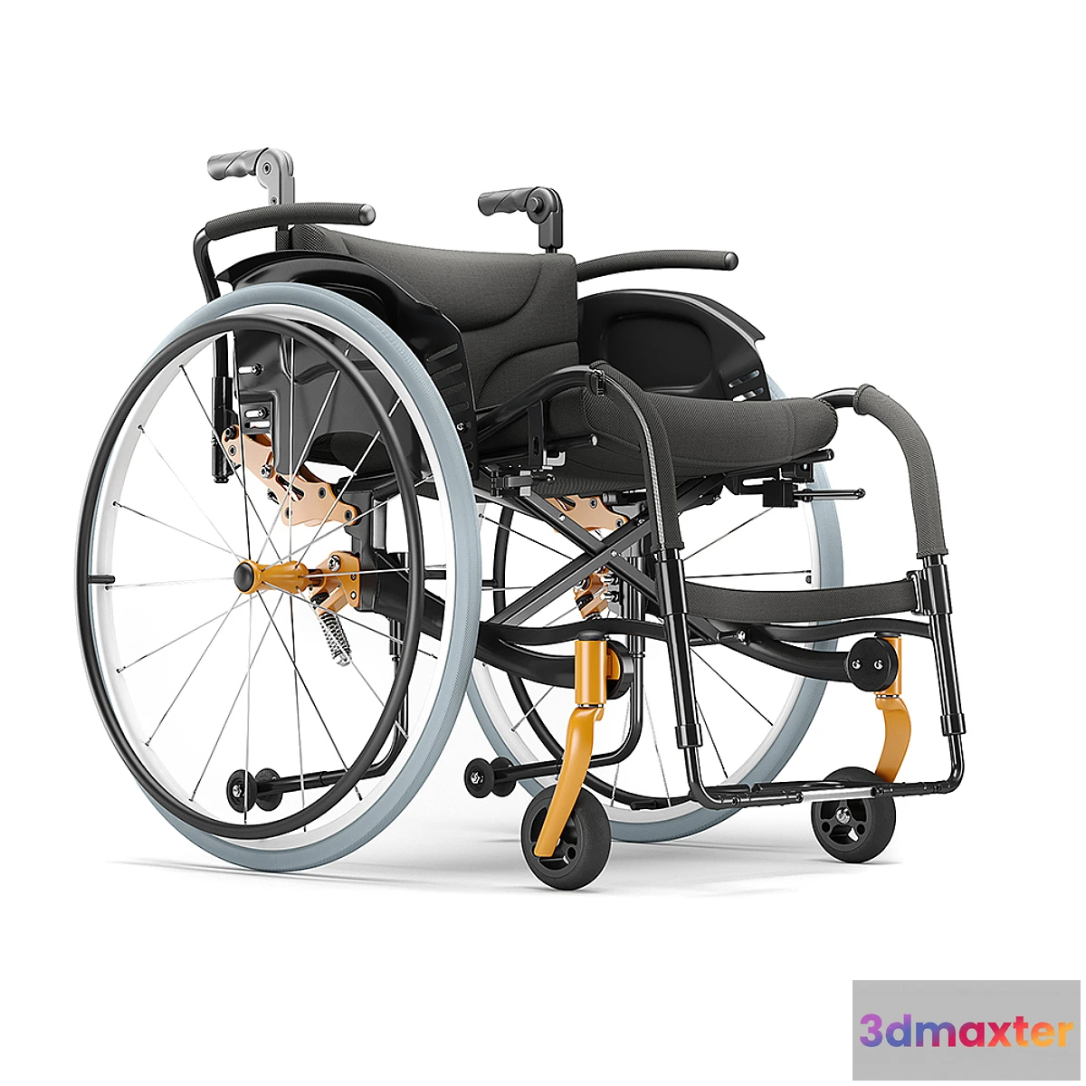 1474586 - Invalid wheelchair. Wheelchair Ortonica S3000 3D Max