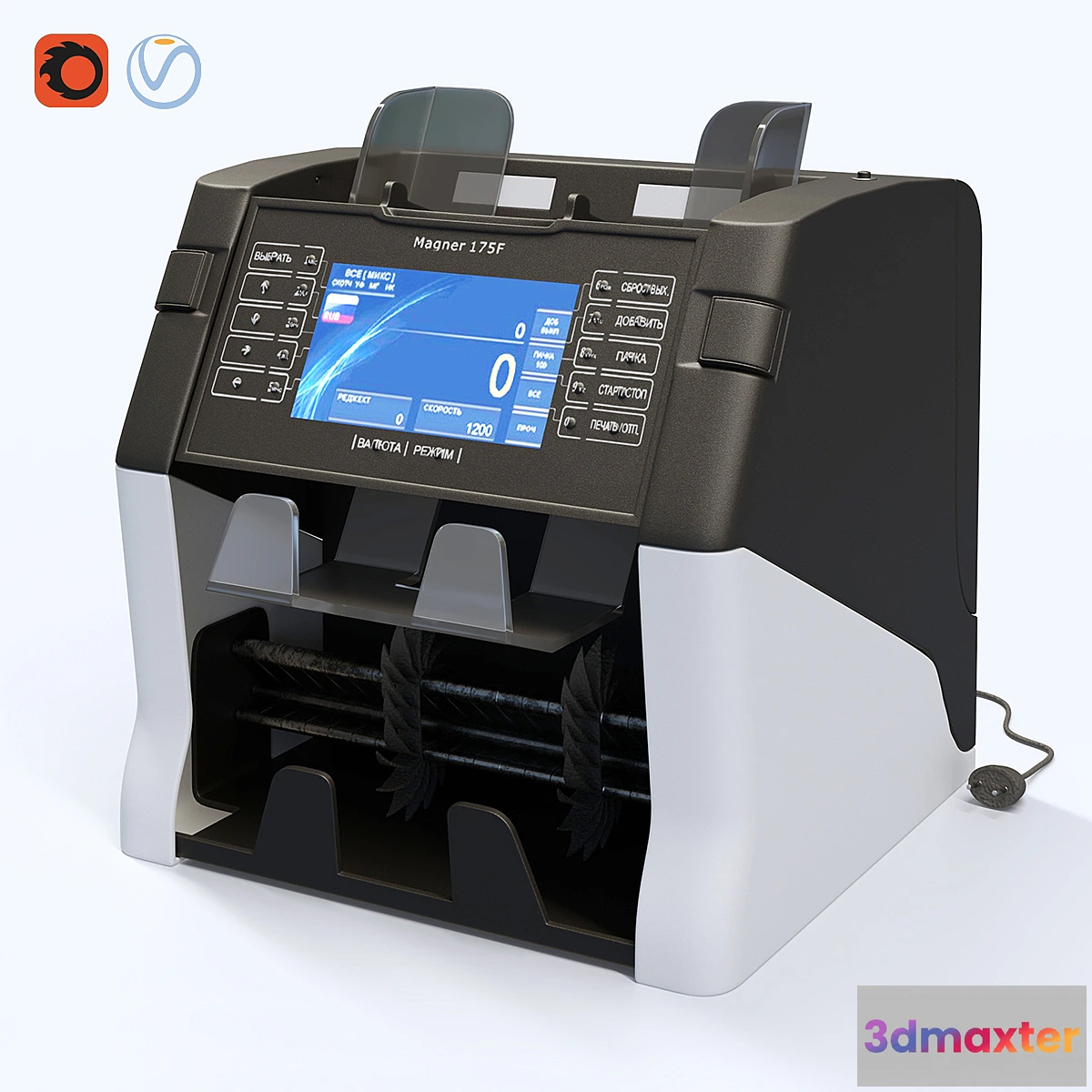 1475554 - Banknote counter Magner 175F 3D Max