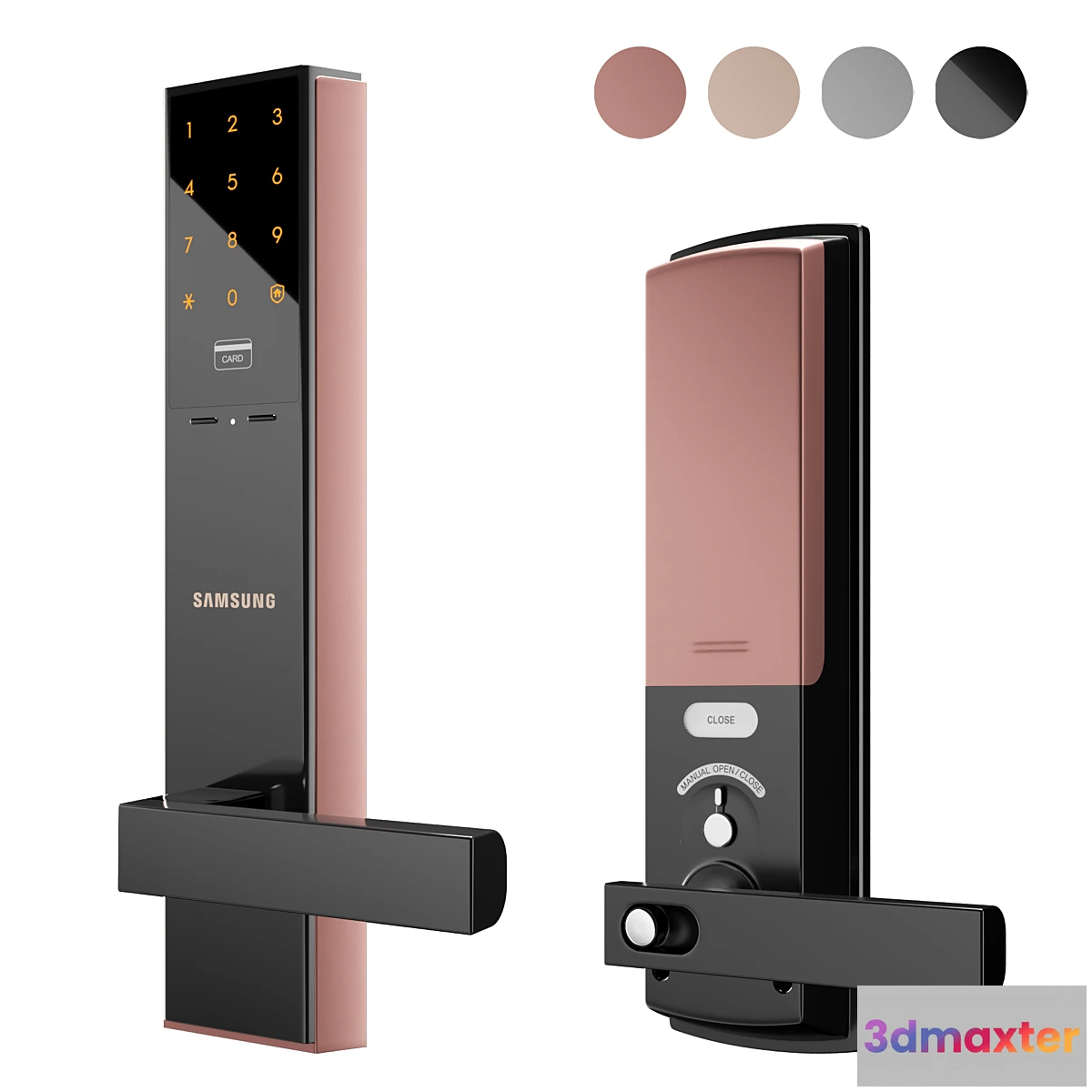 1475792 - Samsung Digital Door Lock 02 3D Max