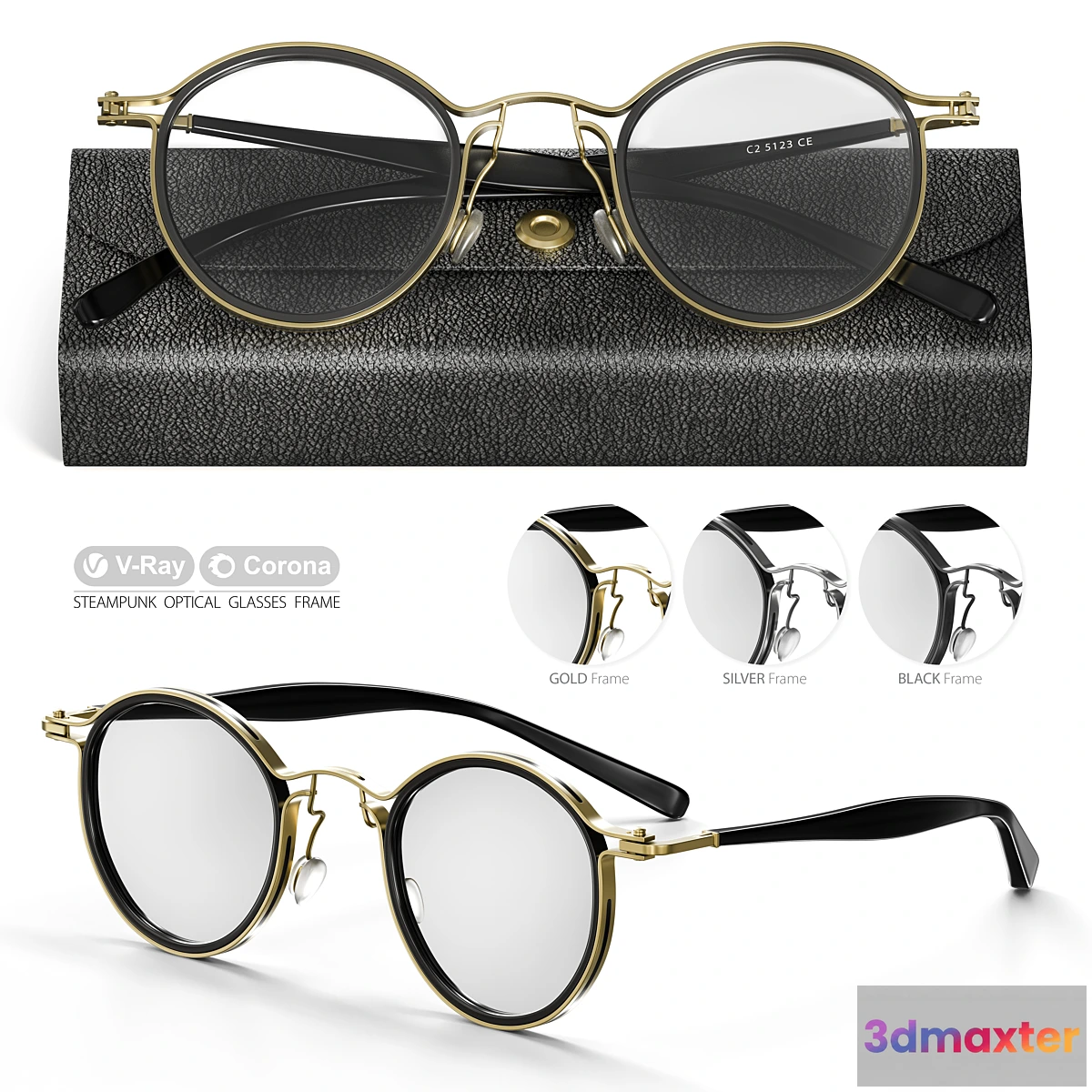 1475968 - OPTICAL GLASSES FRAME 3D Max