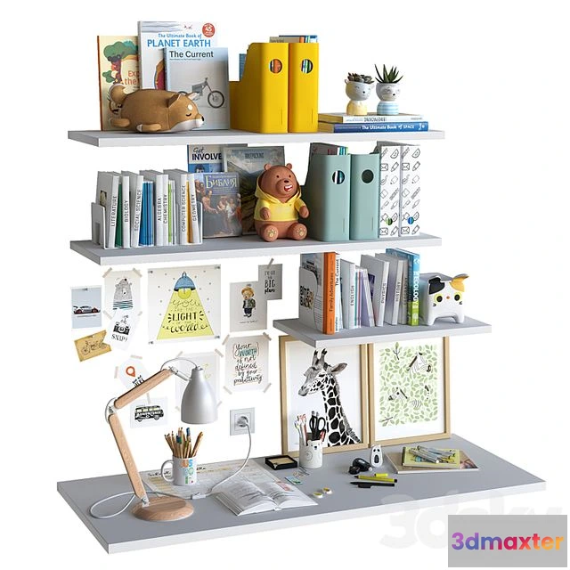 1537736 - Kids Room Decor GBS06 3D Max