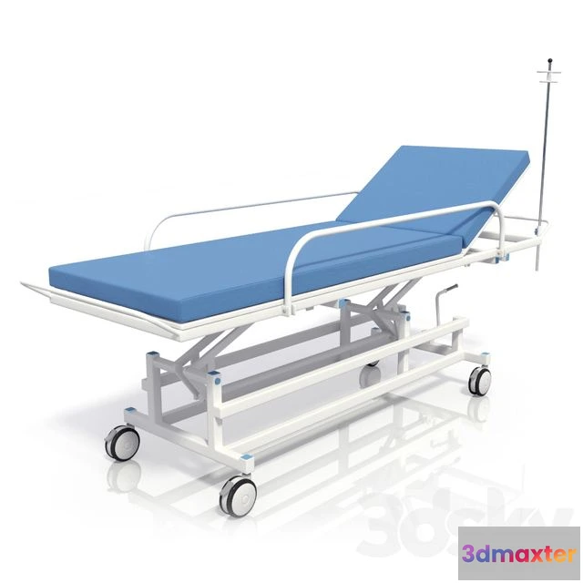 1538274 - Medical Trolley Wheel 3D Max