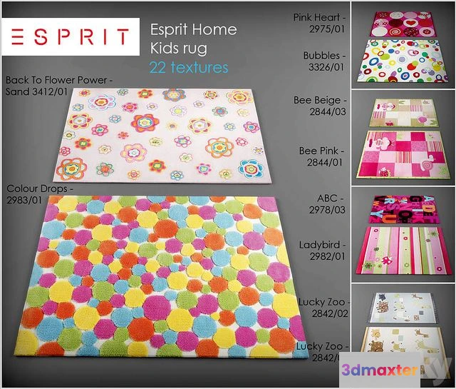 1540049 - Esprit Home Kids rug 3D Max