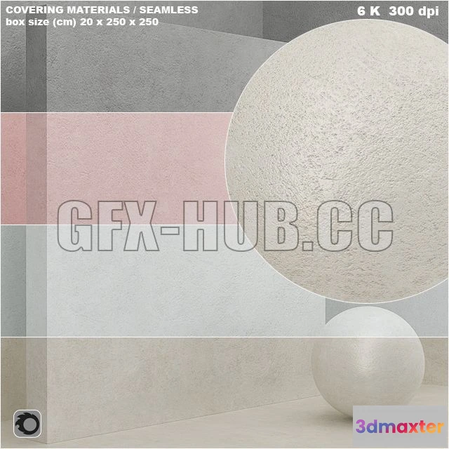 1547761 - Material (seamless) - coating stone plaster set 56 3D Max
