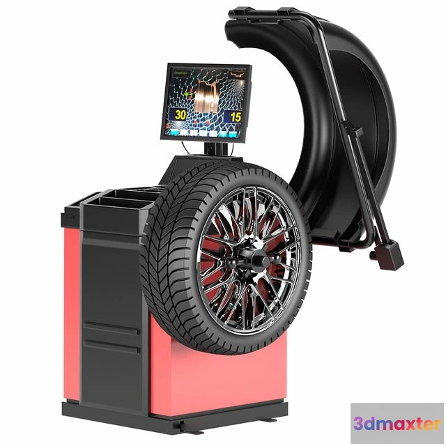 1548157 - Balancing machine automatic 3D Max