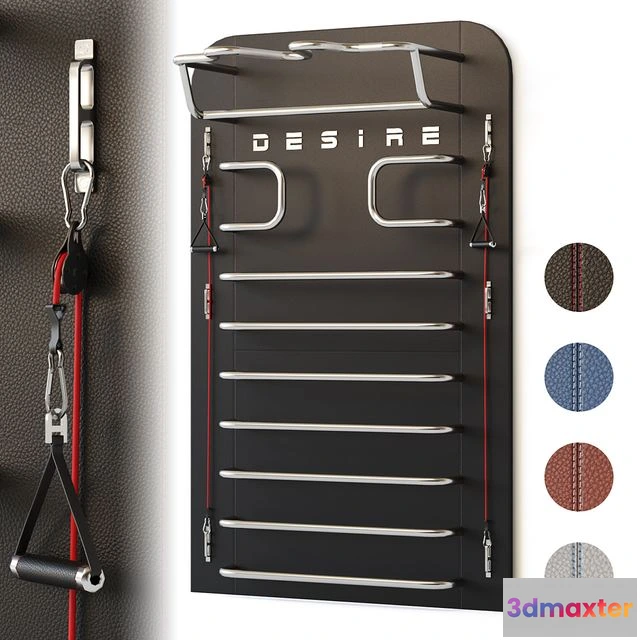 1549463 - Desire Prime Chrome Multifunctional Trainer 3D Max