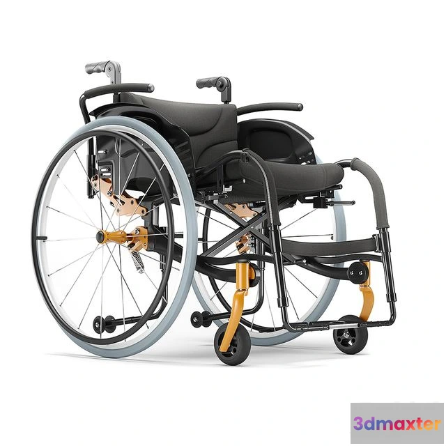 1550047 - Invalid wheelchair. Wheelchair Ortonica S3000 3D Max