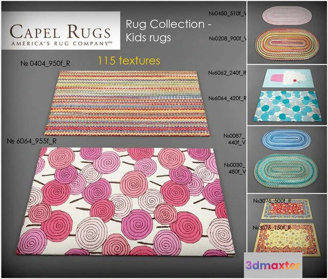1550753 - Capel Rugs 4 3D Max