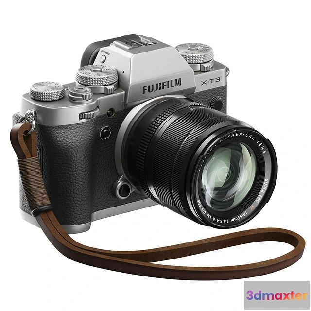 1551373 - Fuji x-t3 digital photo camera 3D Max