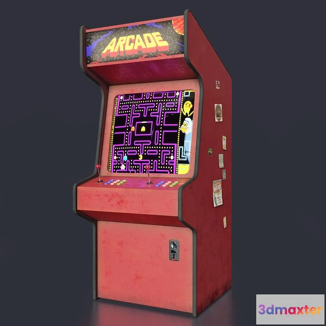 1554995 - Arcade automatic 3D Max