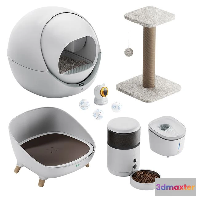 1555861 - Smart Pets Accessories by Petoneer and Petree 3D Max