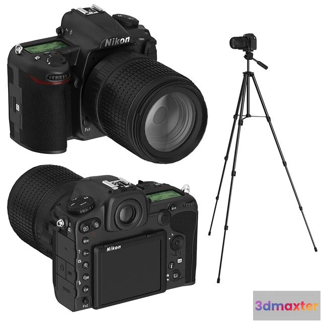 1556457 - Nikon D500 on a crank 3D Max