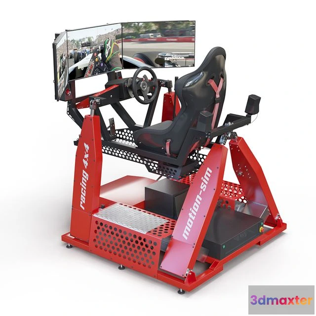 1556523 - Racing Game Simulator motion sim 3D Max
