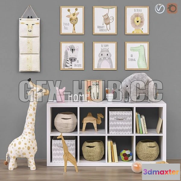 1556717 - Toys and Furniture SET 47 3D Max