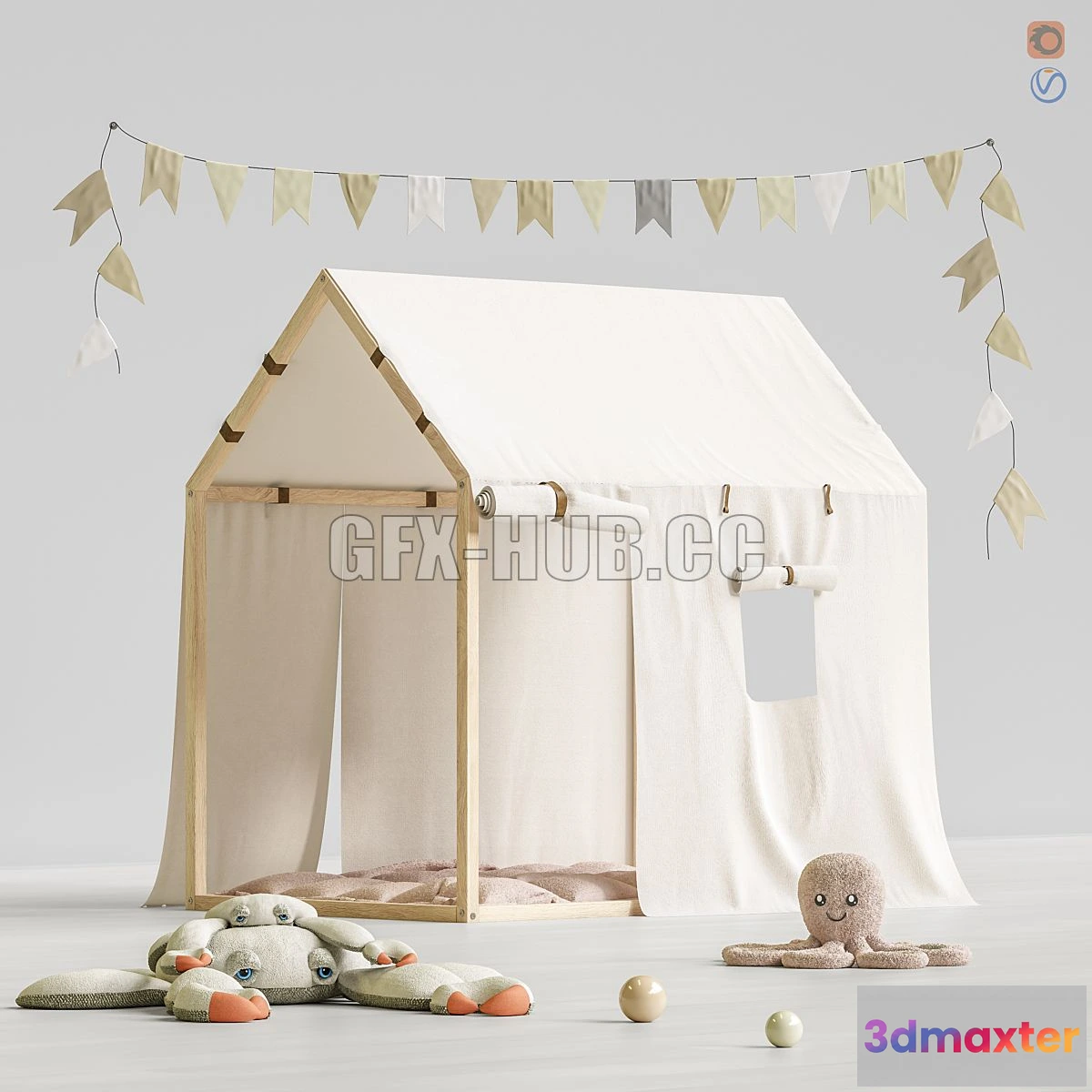 1556725 - Toys and furniture set 67 3D Max