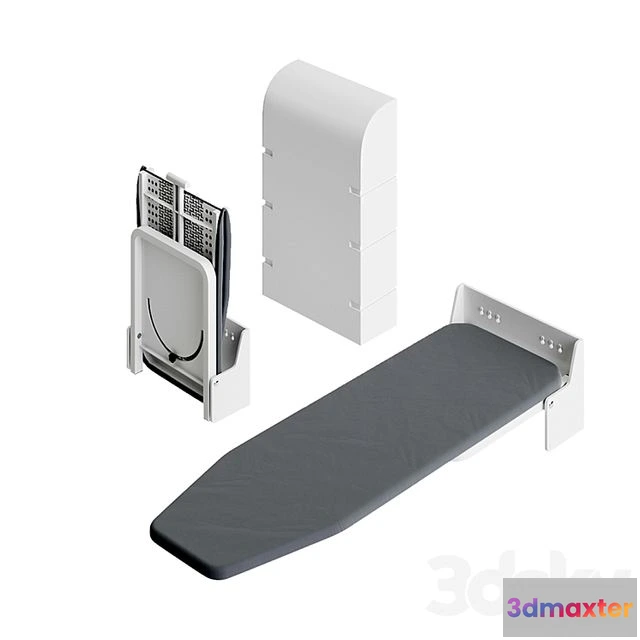 1557169 - Foldable Wall Mounted Ironing Board 3D Max