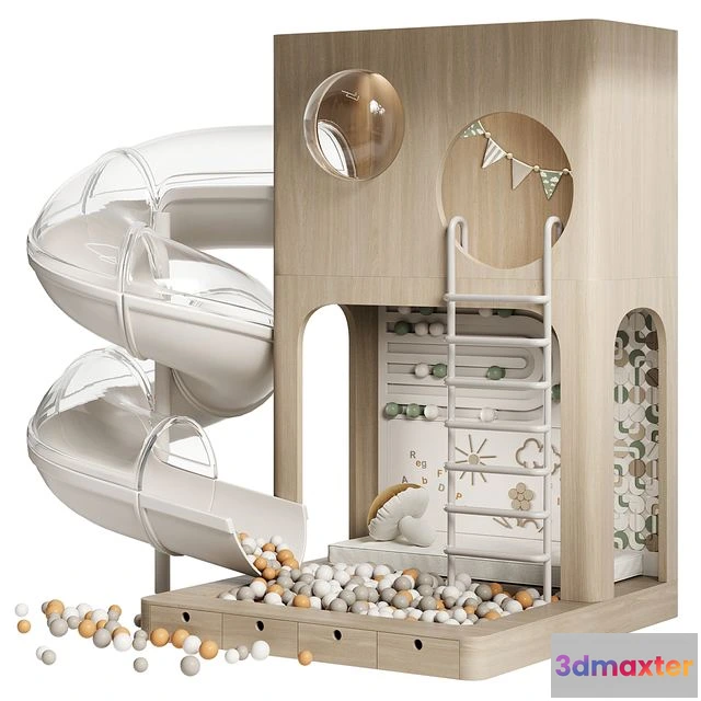 1558709 - Children play area Interactive 3D Max
