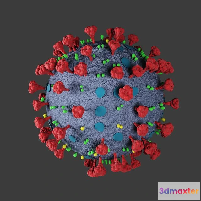 1559273 - Covid-19 Coronavirus 3D Max