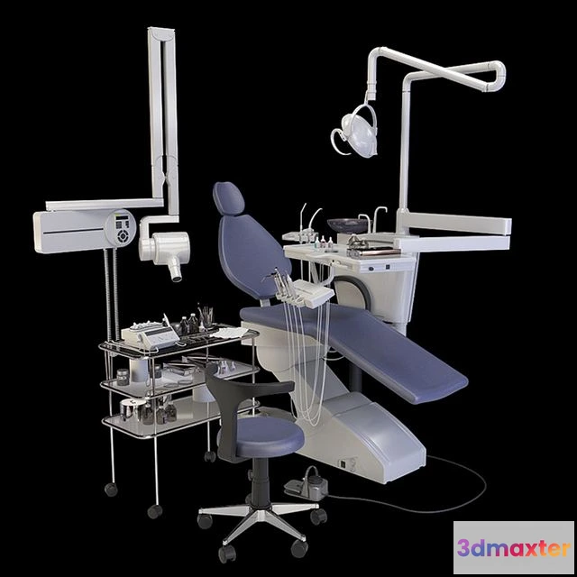 1560170 - dental chair (set) 3D Max