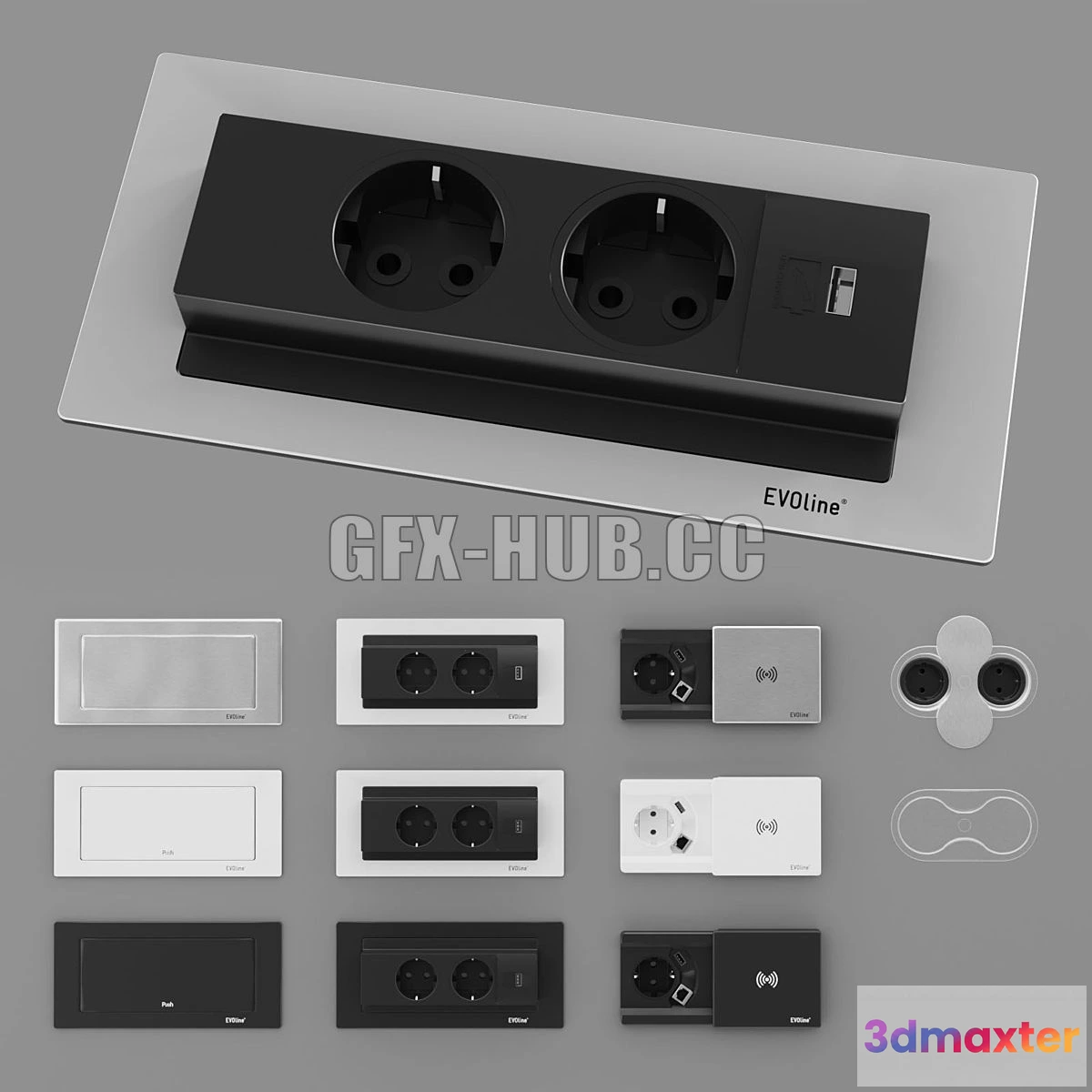 1561002 - Built-in electrical systems 3D Max